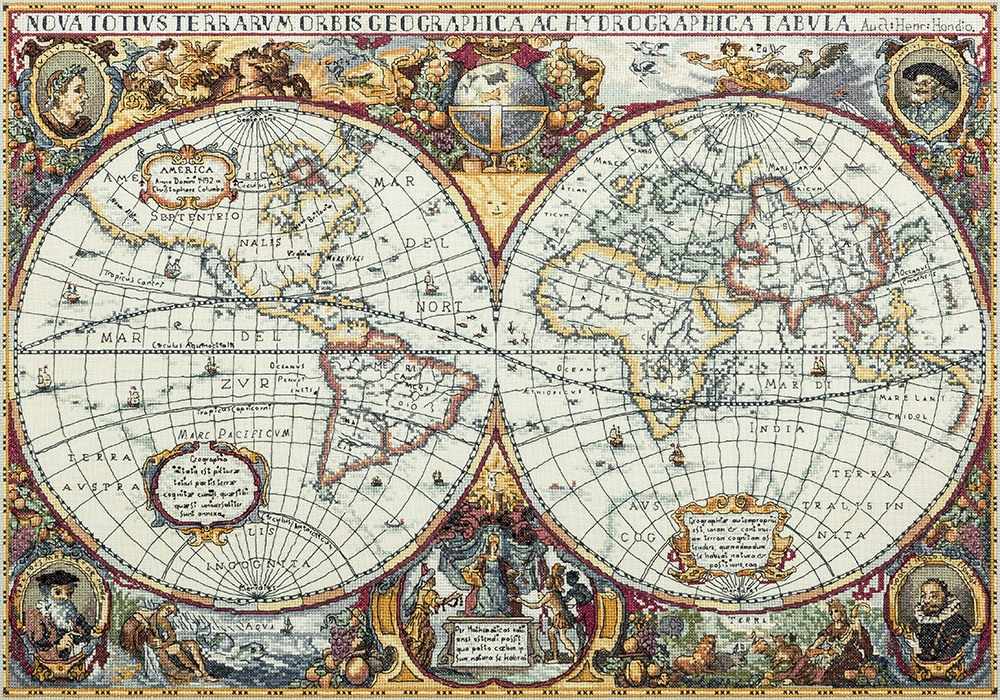 Golden Series - World Map